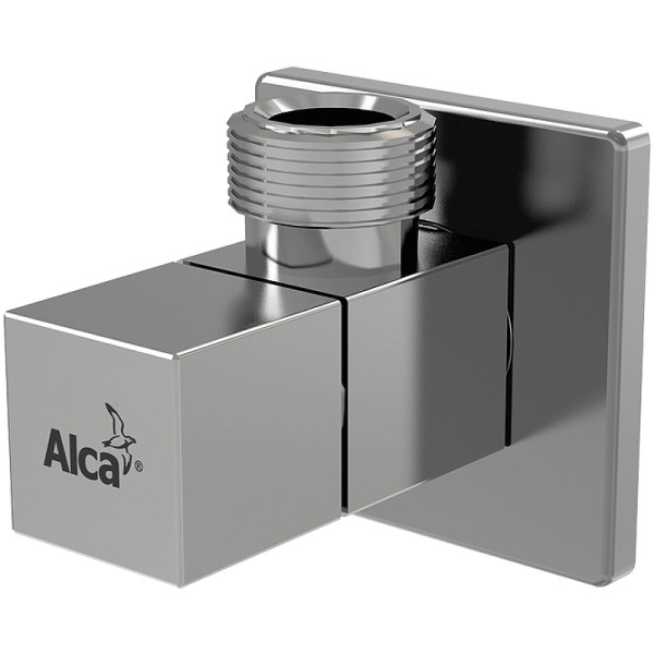Угловой вентиль Alcaplast 1/2"1/2" квадратный хром (ARV004) Угловой вентиль Alcaplast 1/2"1/2" квадратный хром (ARV004)