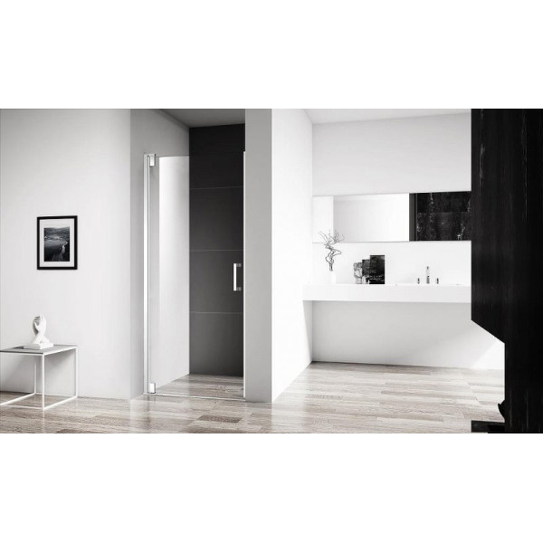 Душевая дверь BelBagno Marmi 80x195 стекло прозрачное, профиль хром (MARMI-B-1-80-C-Cr) Душевая дверь BelBagno Marmi 80x195 стекло прозрачное, профиль хром (MARMI-B-1-80-C-Cr)