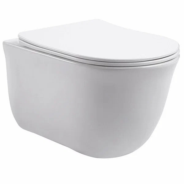 Инсталляция с унитазом Aquatek Классик рама Standard INS-0000012(без клавиши и крепежа)+унитаз Классик AQ1111-00 с тонким сиденьем soft-clos