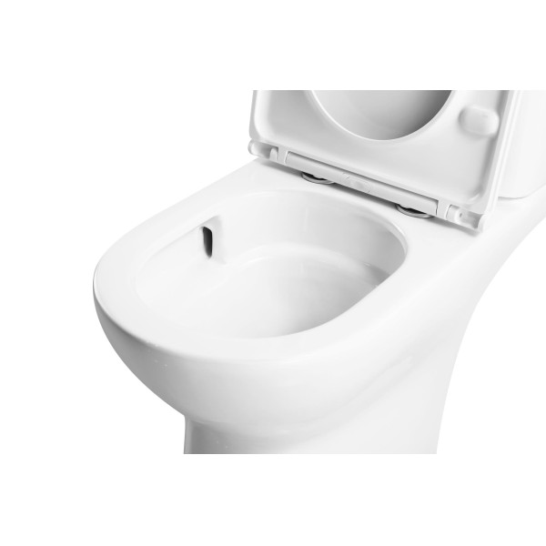 Унитаз-компакт BelBagno Уюе со смывом Торнадо с сиденьем soft close P-trap белый (BB2802CP/T-TOR/SC) Унитаз-компакт BelBagno Уюе со смывом Торнадо с сиденьем soft close P-trap белый (BB2802CP/T-TOR/SC)