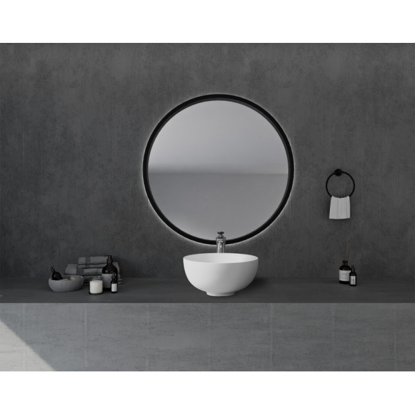 Раковина накладная Abber Stein 400x400 белый матовый (AS2617) Раковина накладная Abber Stein 400x400 белый матовый (AS2617)