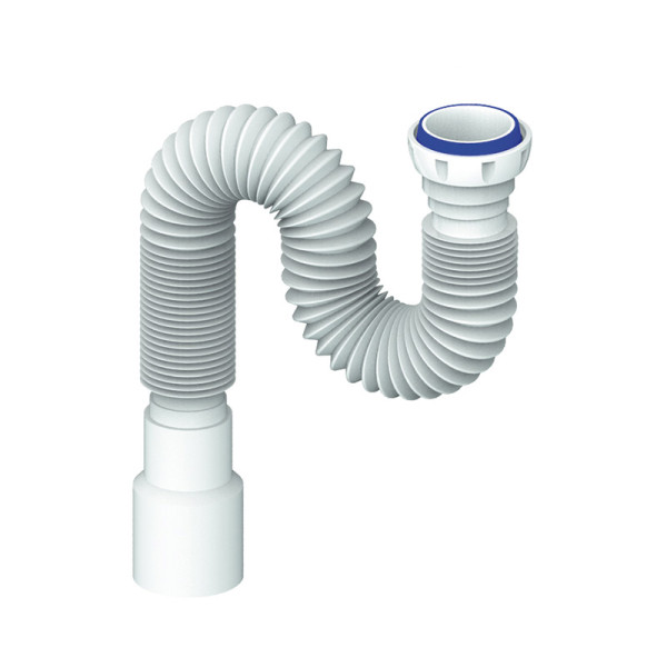 Гофра 40x40/50 с гайкой 1 1/2"x40 с гайкой 800 мм Unicorn D85 Гофра 40x40/50 с гайкой 1 1/2"x40 с гайкой 800 мм Unicorn D85