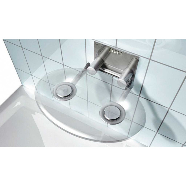 Сиденье для душа Ravak Ovo-P clear для лиц с ограниченными возможностями здоровья (B8F0000000) Сиденье для душа Ravak Ovo-P clear для лиц с ограниченными возможностями здоровья (B8F0000000)