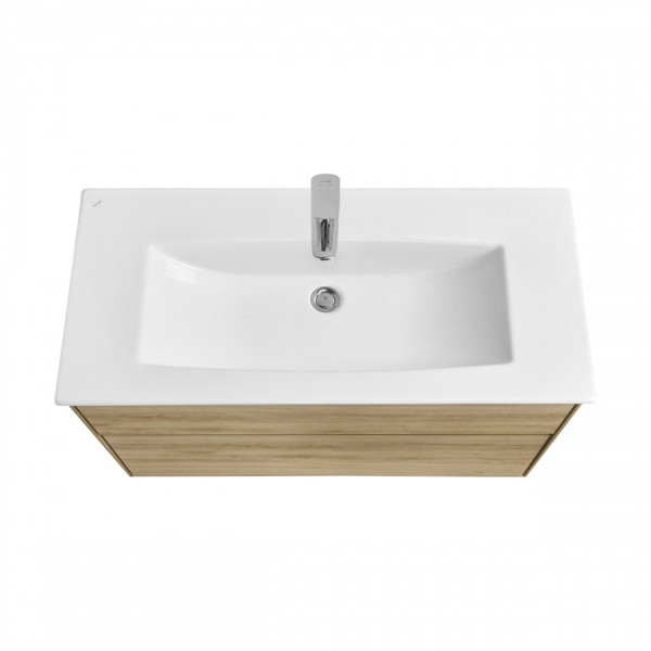 Тумба подвесная Aquaton Либерти 980x455x560 дуб эльвезия (1.A279.6.01L.YC7.0)