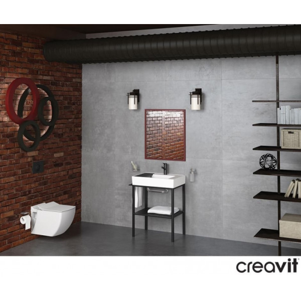 Унитаз подвесной с биде Creavit 35,5x55,1x40 белый (TP324-00CB00E-0000)