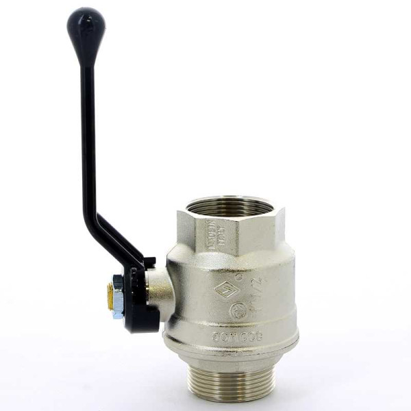 Кран Bugatti 1 1/2" ВН шаровый Oregon 305 (черная ручка) (03050086)