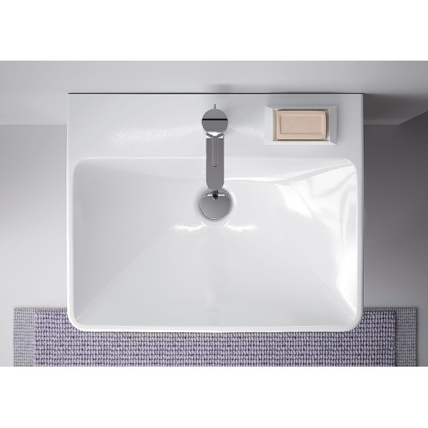 Раковина Geberit Smyle Square 60x48 (500.229.01.1) Раковина Geberit Smyle Square 60x48 (500.229.01.1)
