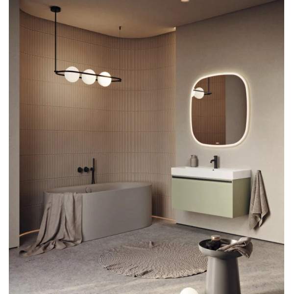 Тумба подвесная Aqwella Pure 792x443x464 шалфей зеленый (PUR0108SH)