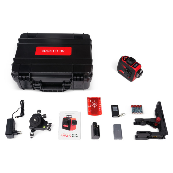 Уровень лазерный RGK PR-3R (4610011874789) Уровень лазерный RGK PR-3R (4610011874789)