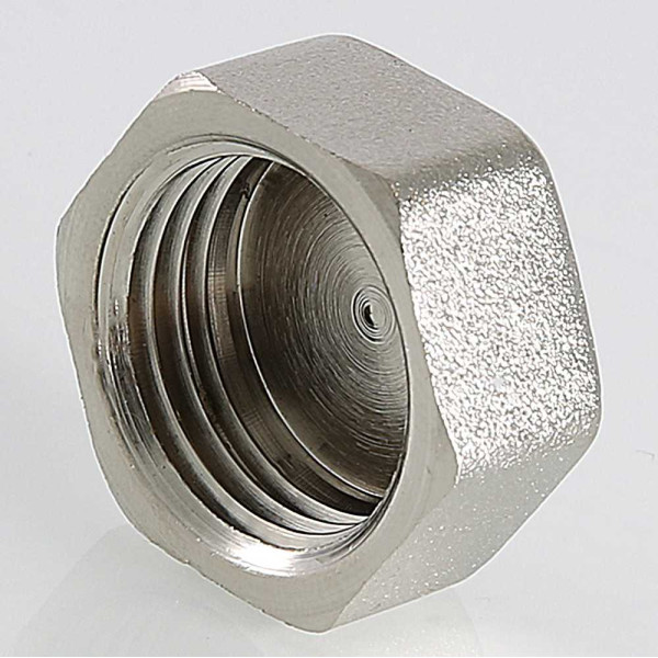 Заглушка 1 1/2"В Valtec (никель) (VTr.590.N.0008)