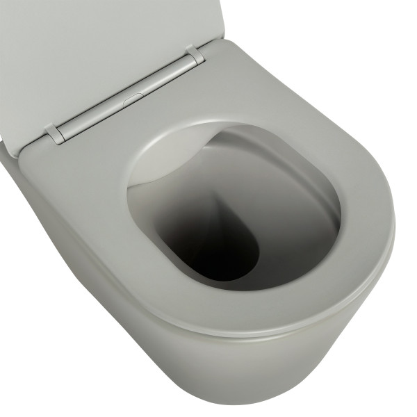 Унитаз подвесной Aquatek Вега cерый матовый (AQ1905-MG)