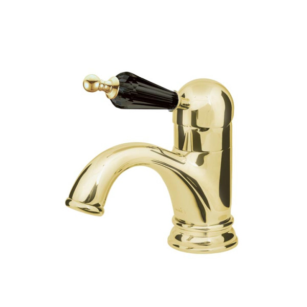 Смеситель для раковины Boheme Tradizionale Nero золотой (251)