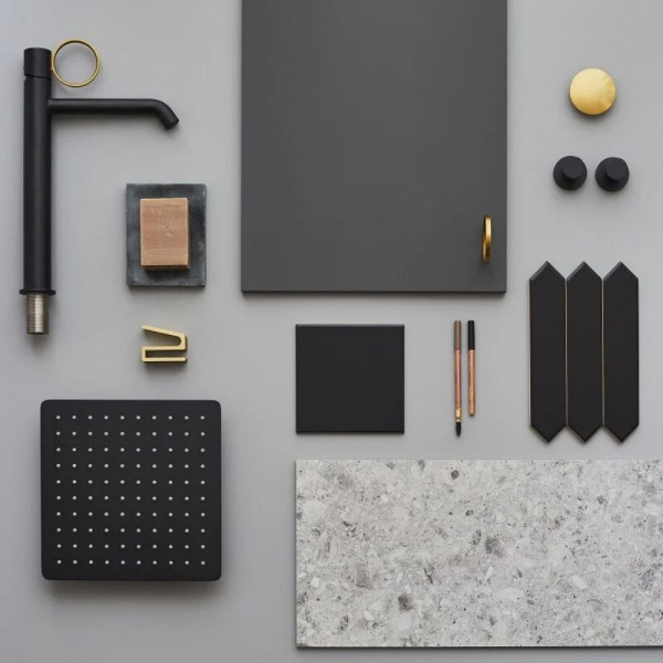 Смеситель для раковины Jacob Delafon Vivienne Signature черный (E38683-LB3-BL)