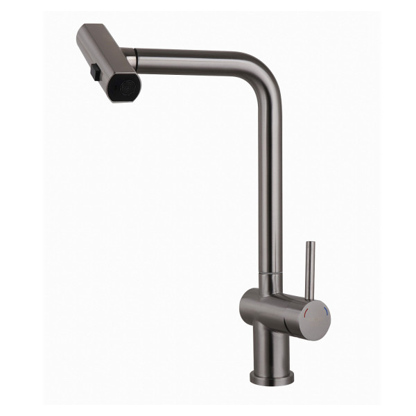 Смеситель для кухни Melodia della vita Perfetto с выдвижным изливом, хром (MDV30208ss) Смеситель для кухни Melodia della vita Perfetto с выдвижным изливом, хром (MDV30208ss)