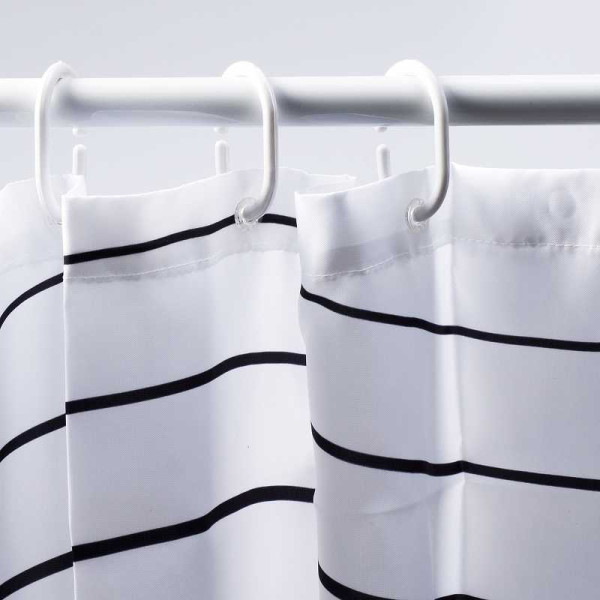 Душевая шторка для ванны Wasser Kraft Donau 180х200 (SC-24101)