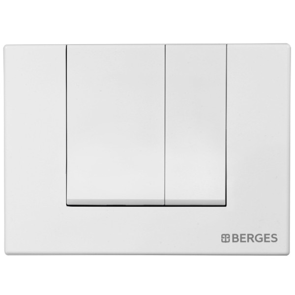 Клавиша смывная Berges для инсталляции Novum S1 белая (040041) Клавиша смывная Berges для инсталляции Novum S1 белая (040041)
