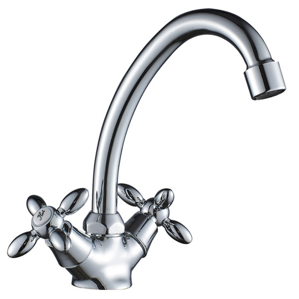 Смеситель для раковины Decoroom DR53 хром (DR53012) Смеситель для раковины Decoroom DR53 хром (DR53012)