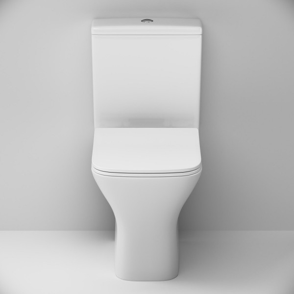 Унитаз-компакт AM.PM Gem безободковый с сиденьем микролифт (C908601SC)