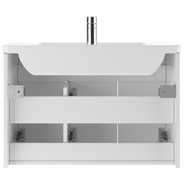 Тумба под умывальник Maria 80 Мечта без ящика подвесная Айсберг Домино (DM2326T)