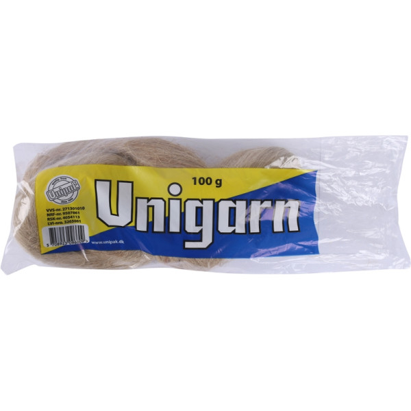 Лен сантехнический Unigarn 100 г (коса) UNIPAK (1500210)