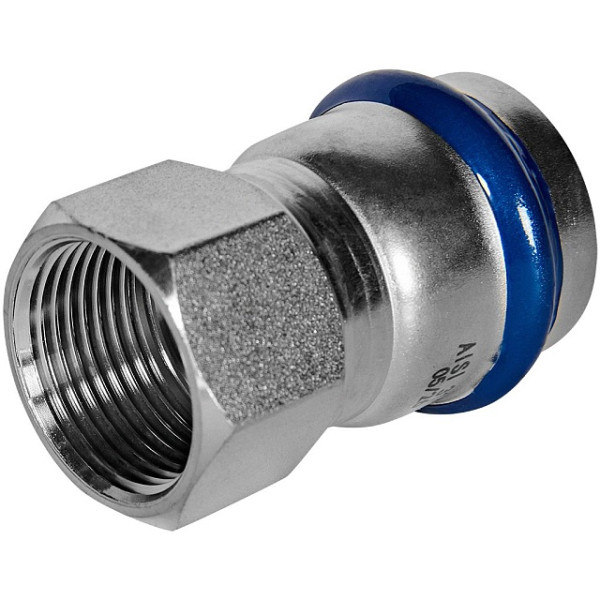Переход 28х3/4"В Stout SSS-2022 ВПр-ВР (нерж.ст., пресс) SSS-2022-002834