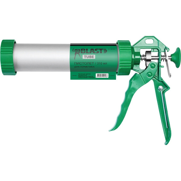 Пистолет для герметика с алюминиевой тубой Blast Tube 310 мм. (круглый шток) (591005) Пистолет для герметика с алюминиевой тубой Blast Tube 310 мм. (круглый шток) (591005)