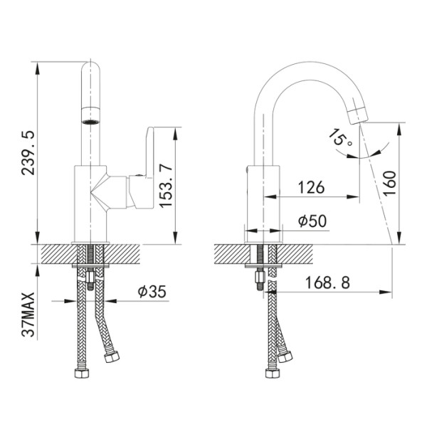 Смеситель для раковины Iddis Sena (SENSBR0i01) Смеситель для раковины Iddis Sena (SENSBR0i01)