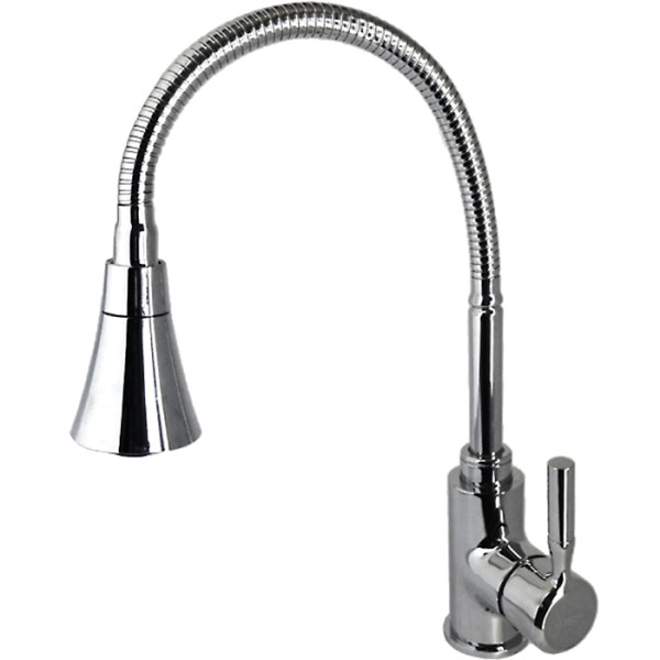 Смеситель для кухни Ledeme с гибким изливом (L4199)