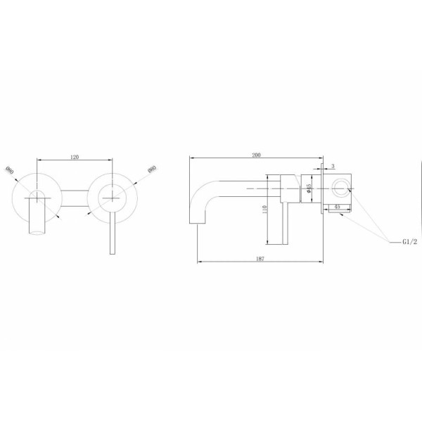 Смеситель для раковины Abber Wasser Kreis розовое золото (AF8112RG)