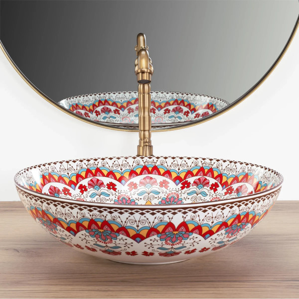 Раковина накладная REA Peru 40x40x11,5 (REA-U6031)