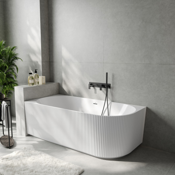Ванна акриловая Abber 150x75x58 L белая (AB9329-1.5 L)