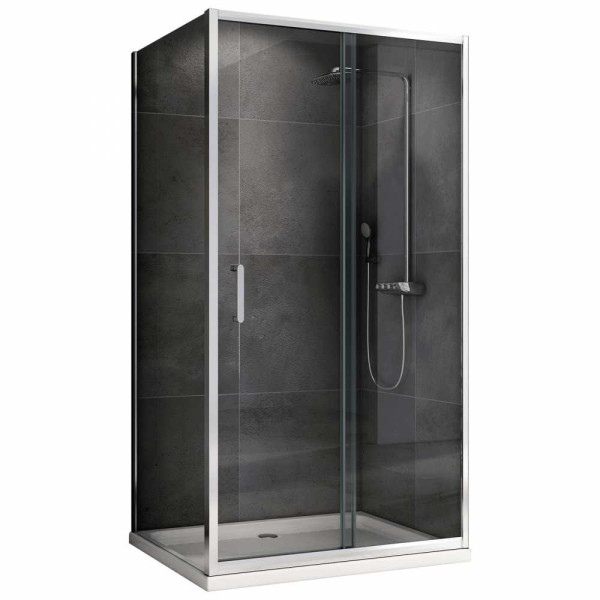 Душевой уголок Abber Schwarzer Diamant 90x150 стекло прозрачное, профиль профиль хром (AG301505-S905) Душевой уголок Abber Schwarzer Diamant 90x150 стекло прозрачное, профиль профиль хром (AG301505-S905)