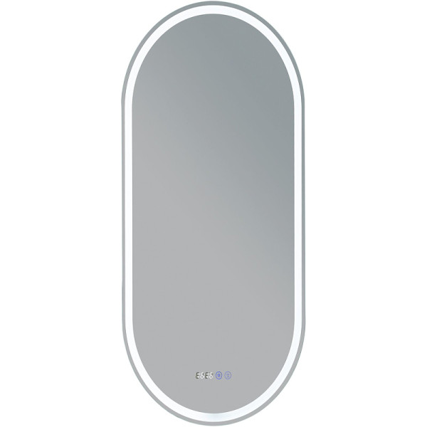 Зеркало с подсветкой Aquanet Монте 45x90 белый (002889,69)