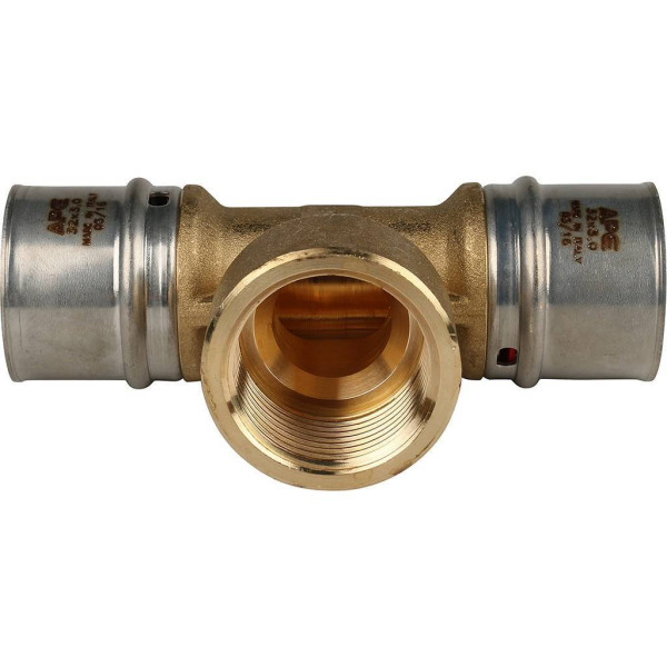 Тройник 32x1"Вx32 Stout (пресс) (SFP-0007-000132)