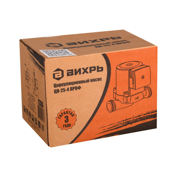 Насос циркуляционный Вихрь ЦН-25-4 Проф (68/7/1)
