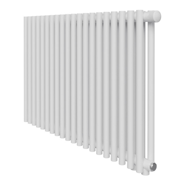 Радиатор стальной трубчатый Royal Thermo Shift R22 VC2050/12 нижнее подключение (белый RAL 9016) R22-VC2050.12.9016