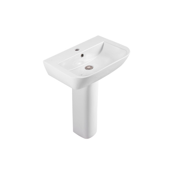 Пьедестал для раковины Aquatek 18x17x69,5 белый (AQ5442-00)