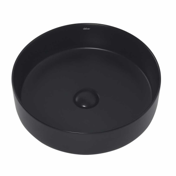 Раковина накладная Abber Bequem черная матовая (AC2109MB) Раковина накладная Abber Bequem черная матовая (AC2109MB)
