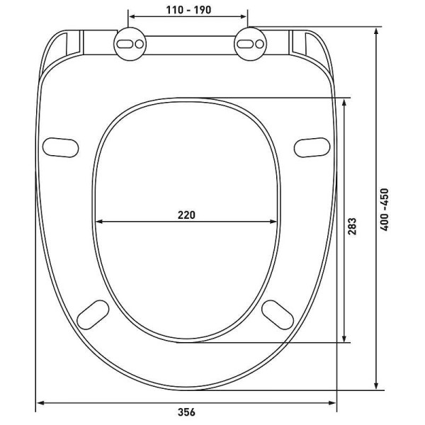 Сиденье для унитаза Berges Uno SO белое, c soft-close (10103)