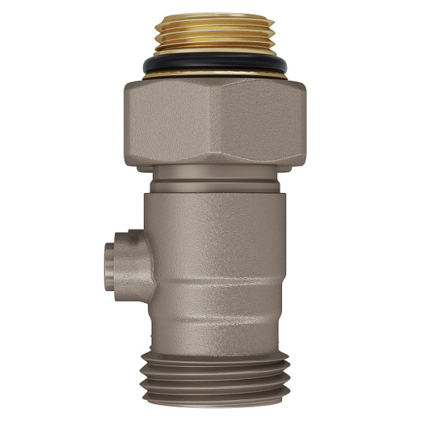 Фитинг двойной со встроенным шаровым краном Royal Thermo прямой 1/2"х3/4"EK (RTE 07.00001А) Фитинг двойной со встроенным шаровым краном Royal Thermo прямой 1/2"х3/4"EK (RTE 07.00001А)