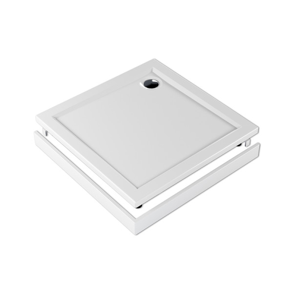 Душевой поддон Melodia Eletto 100х100х13 белый, слив 90 мм (MTYET100100) Душевой поддон Melodia Eletto 100х100х13 белый, слив 90 мм (MTYET100100)