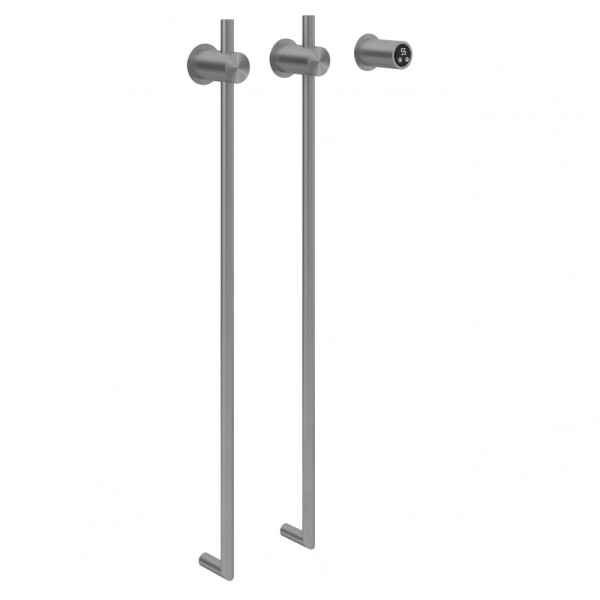 Полотенцесушитель электрический Abber Charme 345x800 сталь брашированная (AH4002BST) Полотенцесушитель электрический Abber Charme 345x800 сталь брашированная (AH4002BST)