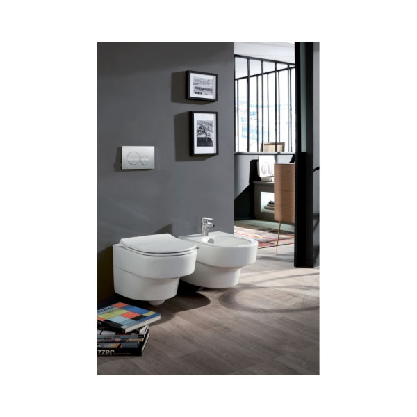 Биде подвесное Jacob Delafon Odeon Rive Gauche белое (EMG0002-00)