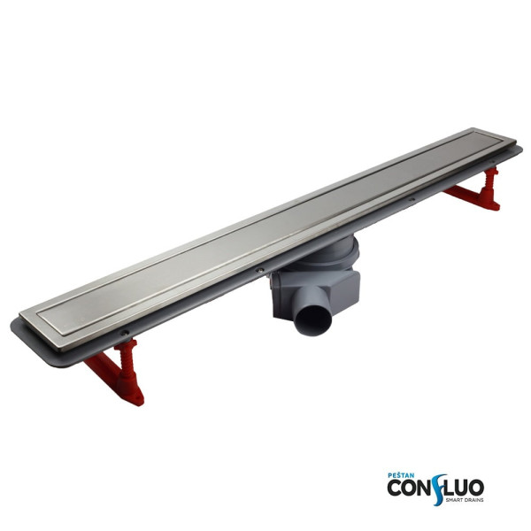 Душевой лоток Pestan Confluo Premium Line 550 хром матовый/полая под плитку, рамка хром (13100003) Душевой лоток Pestan Confluo Premium Line 550 хром матовый/полая под плитку, рамка хром (13100003)