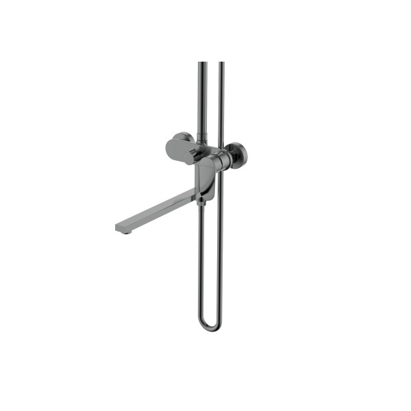 Душевая система Aquatek Ника оружейная сталь (AQ2840BGM)