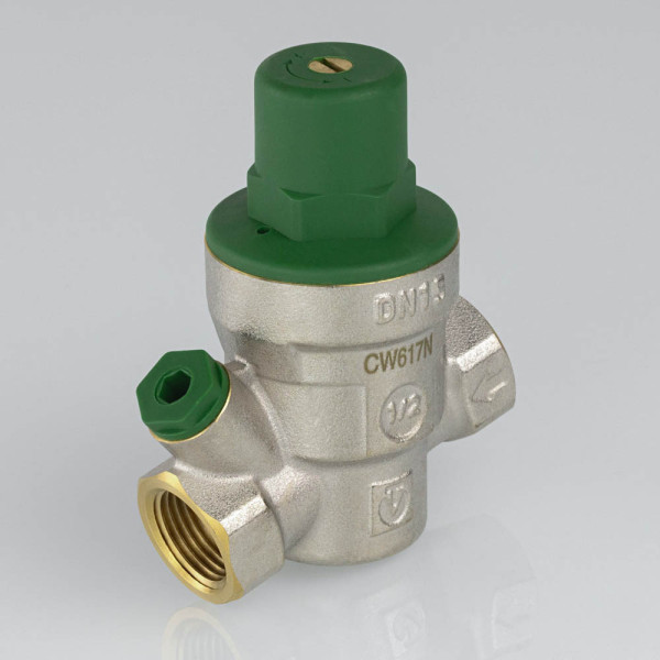 Редуктор давления мембранный 1/2" (1-5 бар) Valtec (VT.089.N.04) Редуктор давления мембранный 1/2" (1-5 бар) Valtec (VT.089.N.04)