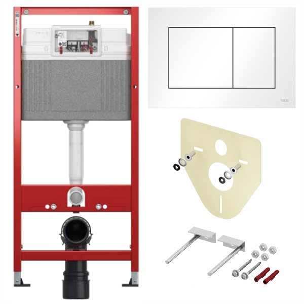 Инсталляция для подвесного унитаза TECEbase 2.0 с клавишей TECEnow белая глянец (9400413) Инсталляция для подвесного унитаза TECEbase 2.0 с клавишей TECEnow белая глянец (9400413)