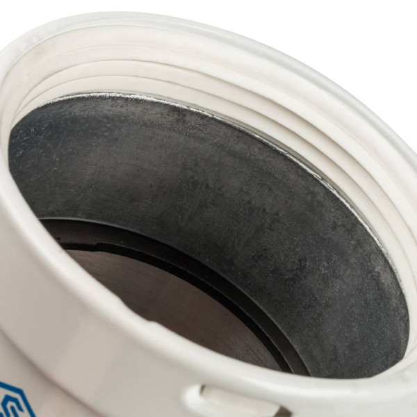 Элемент дымохода Stout горизонтальный DN80 (п/м с патрубком для отвода конденсата) (SCA-0080-020135)