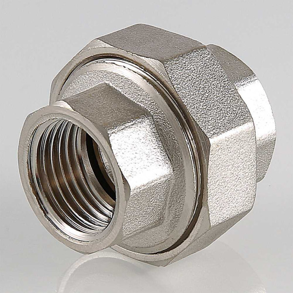 Сгон прямой 1 1/4" ВВ Valtec (никель) (VTr.340.N.0007) Сгон прямой 1 1/4" ВВ Valtec (никель) (VTr.340.N.0007)