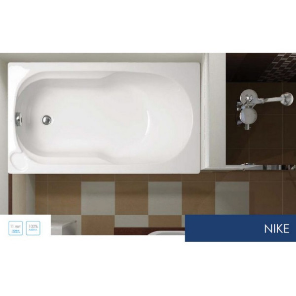 Ванна акриловая VagnerPlast Nike 120 120х70х35 (VPBA127NIK2E-04)